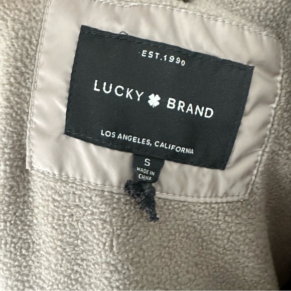 Lucky Brand Women’s Quilted Jacket Coat With Fleece - Picture 2 of 6